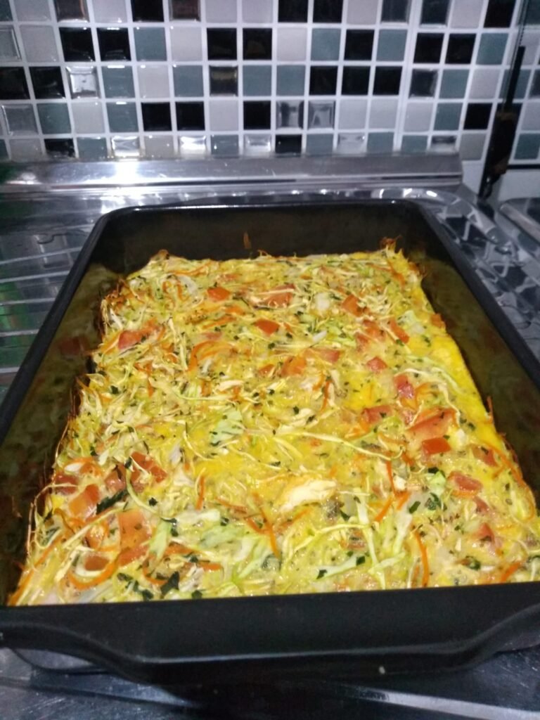 Gratinado de repolho com ovos 6 Gratinado de repolho