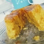 Pudim de caneca de microondas sem leite condensado 4