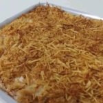 Torta de pão fatiado com frango de forma 2 Torta de pao com recheio de frango