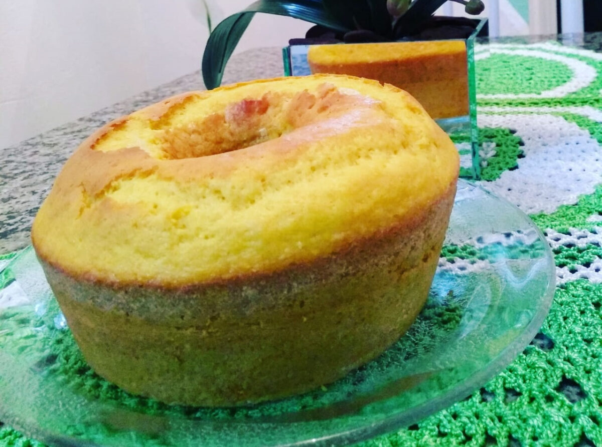 Bolo Simples com 2 ovos - Receitas de Todos Brasil