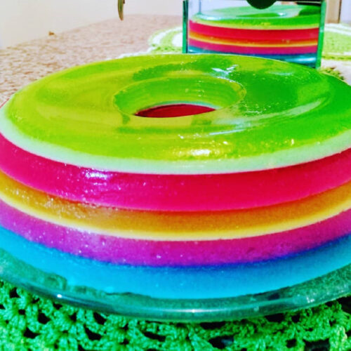 gelatina arco iris capa