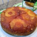 Bolo de abacaxi caramelizado