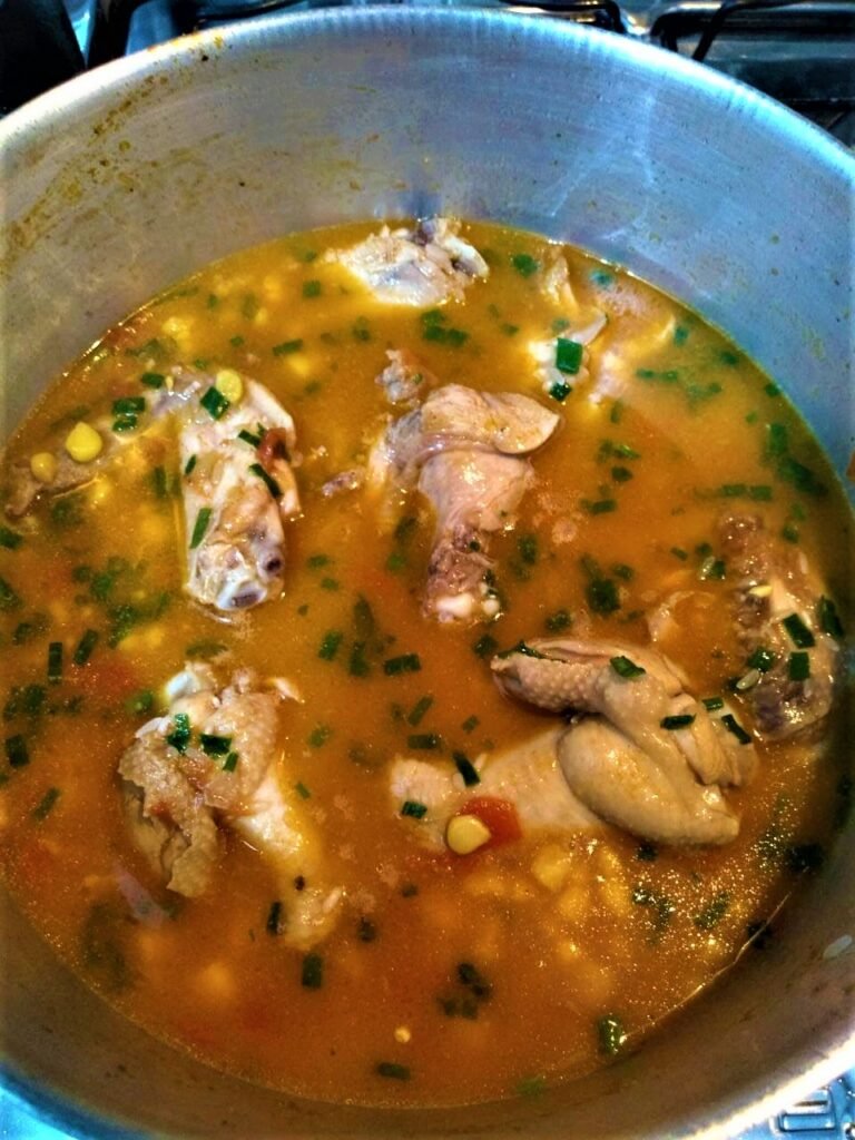 Galinhada simples com arroz