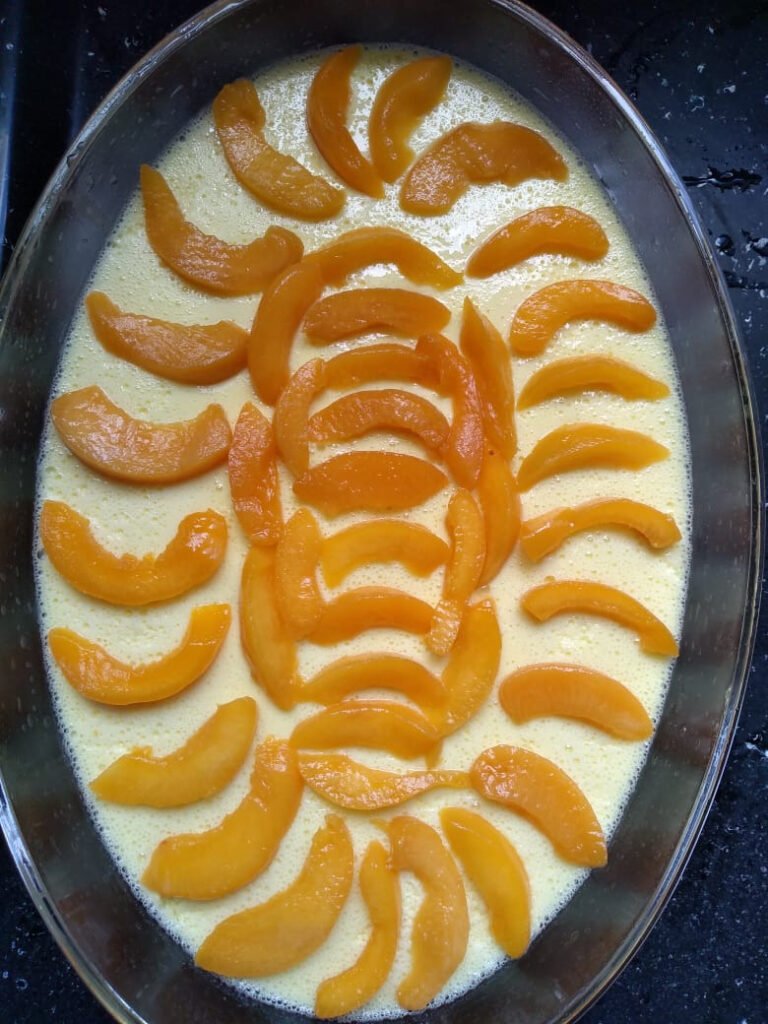 Gelado de pêssego