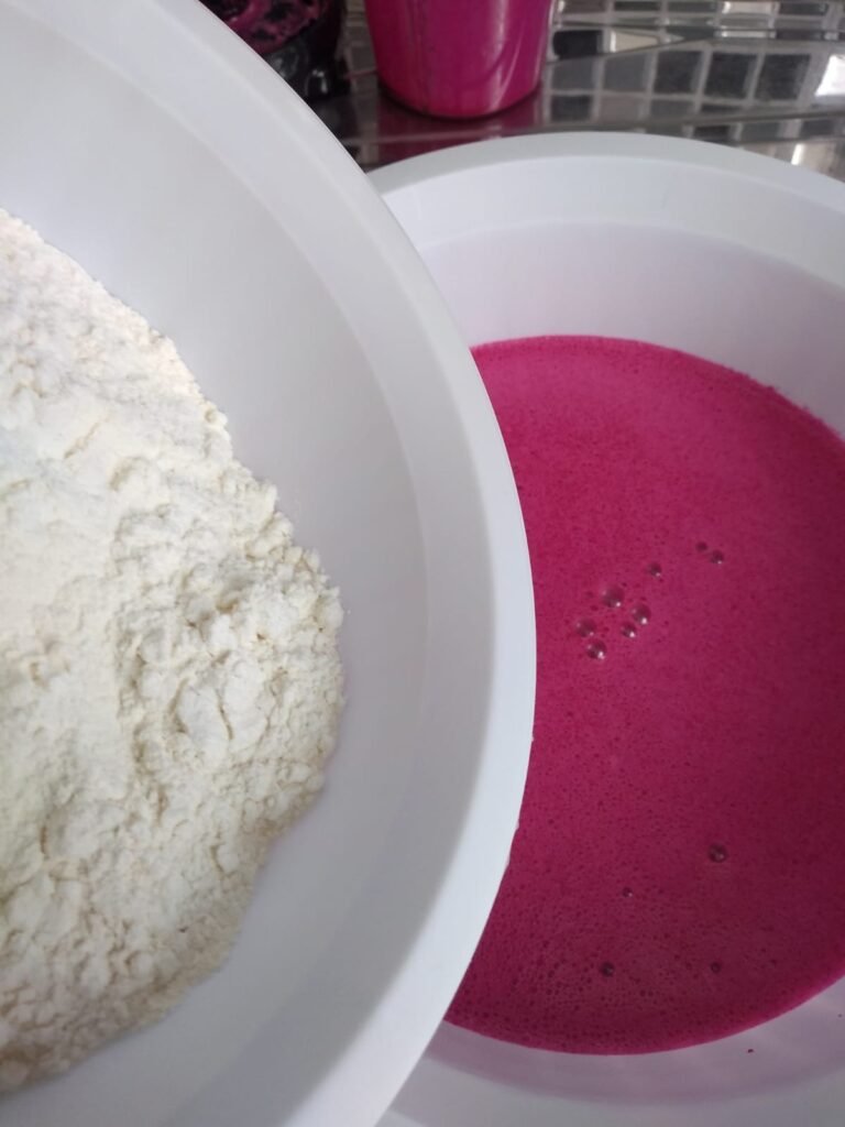 Bolo vermelho