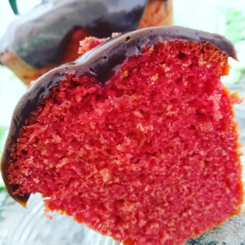 bolo vermelho