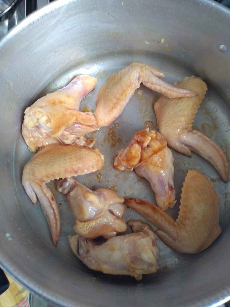 Frango com quiabo