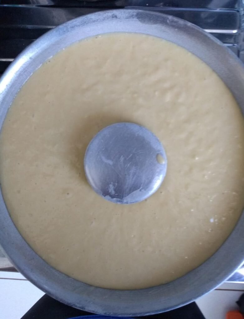 Bolo de milho verde da espiga