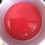 Calda de morango (feito com suco em pó) 4 Calda de morango 2