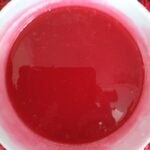 Calda de morango (feito com suco em pó) 6 Calda de morango 4