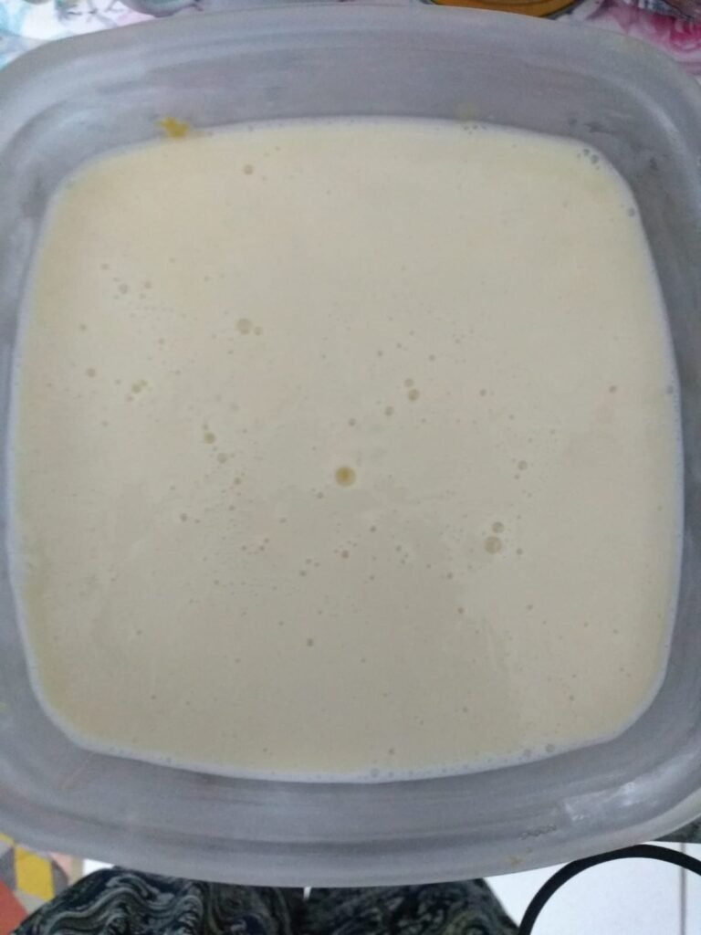 Sorvete magnum caseiro de travessa