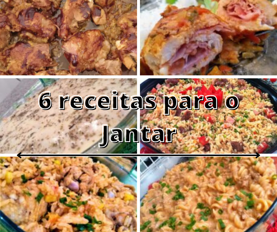 6 receitas