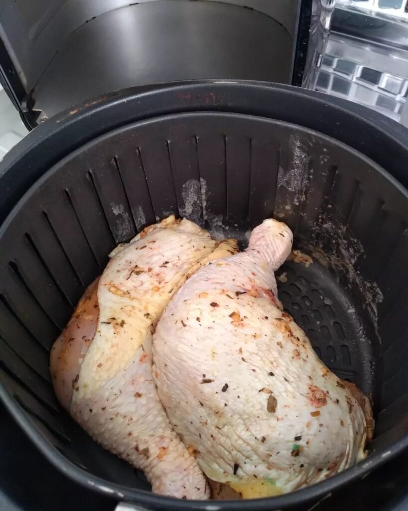 Coxa e Sobrecoxa na AirFryer 4 Coxa e Sobrecoxa na AirFryer