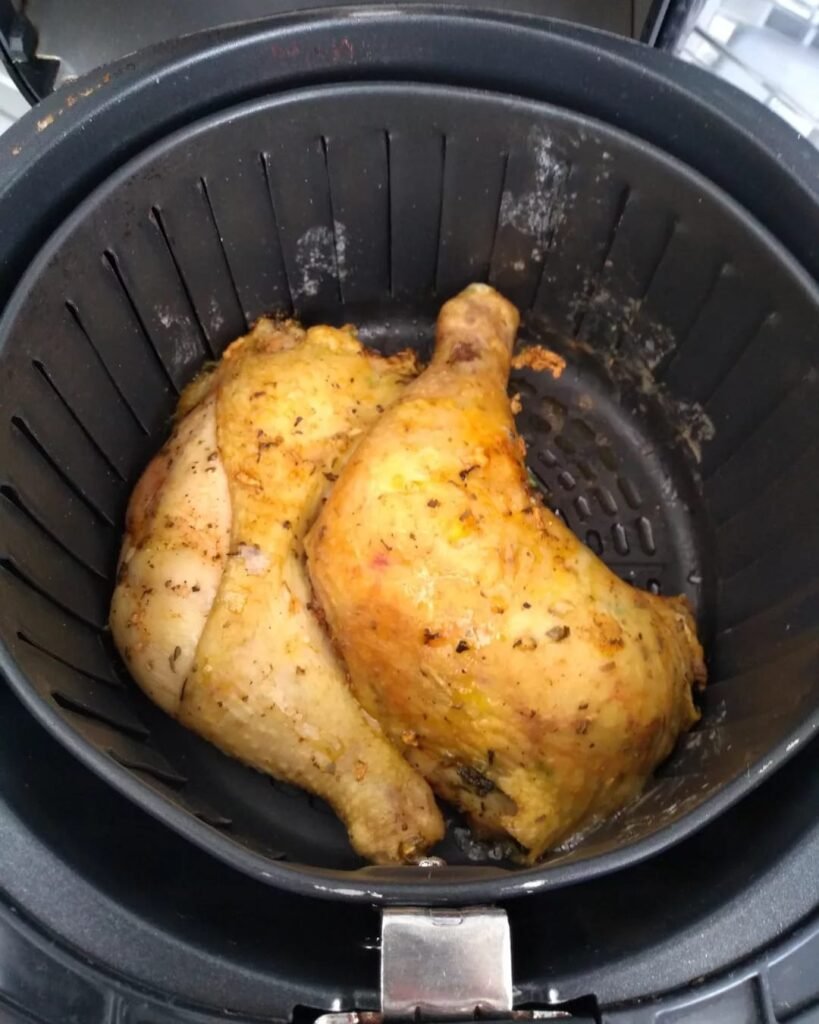 Coxa e Sobrecoxa na AirFryer 5 Coxa e Sobrecoxa na AirFryer