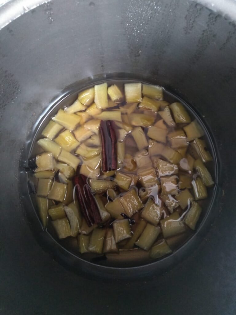 Doce de chuchu em calda 5 Doce de chuchu em calda