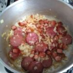 lentilha com bacon e calabresa 1