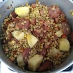 lentilha com bacon e calabresa 2