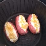 Linguica Recheada de Creme de Alho 4