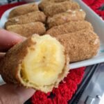 Banana a milanesa na airfryer 3