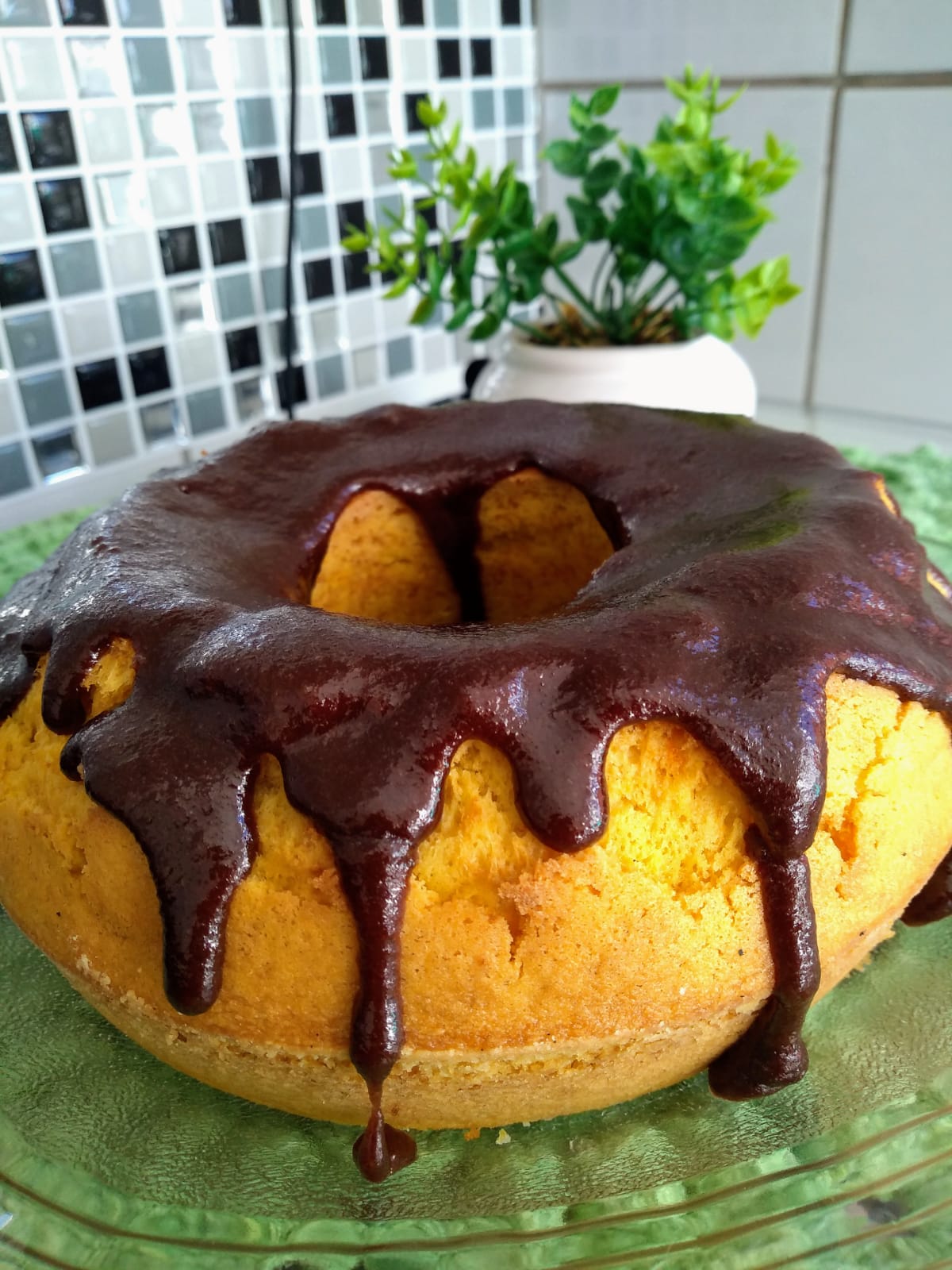 bolo de cenoura com 1 ovo pronto em 16 minutos na air fryer