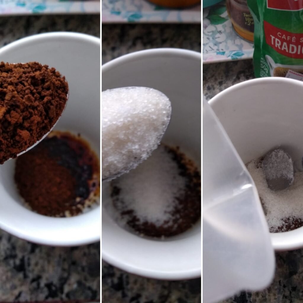 Café cremoso (porção individual)