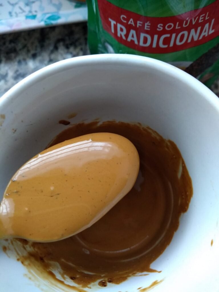 Café cremoso (porção individual)