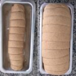 Pao integral que ja sai do forno fatiado 6