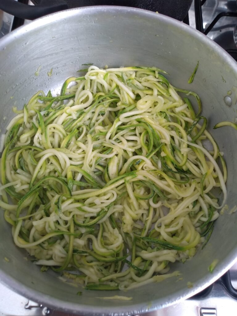 Espaguete de Abobrinha