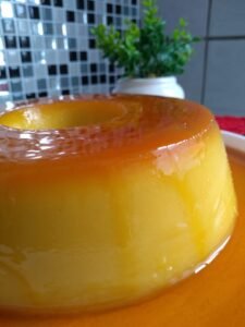 Pudim de trigo economico