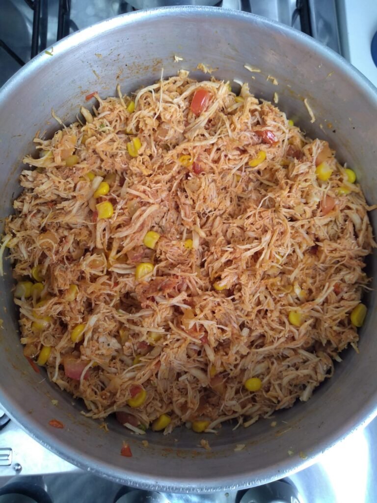 Torta de Frango Fit Sem Farinha de Trigo
