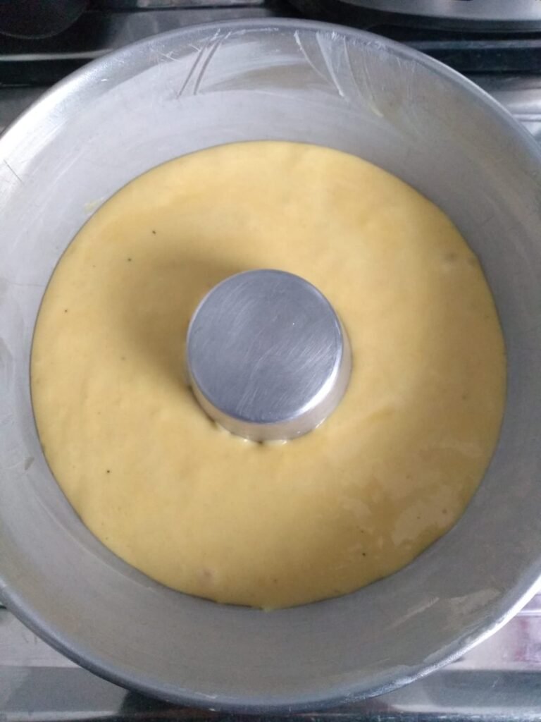 Bolo de maracujá