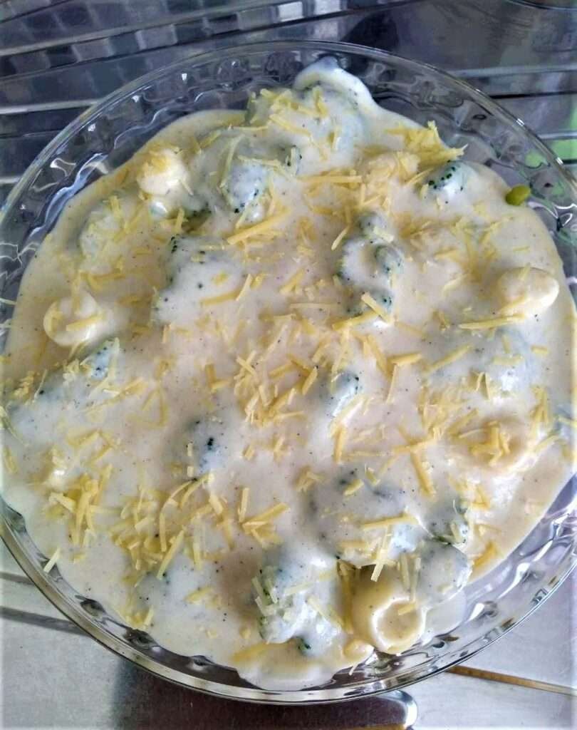 Brócolis gratinado