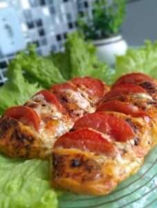 Peito de frango recheado