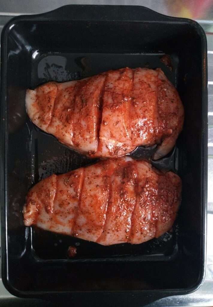 Peito de frango recheado
