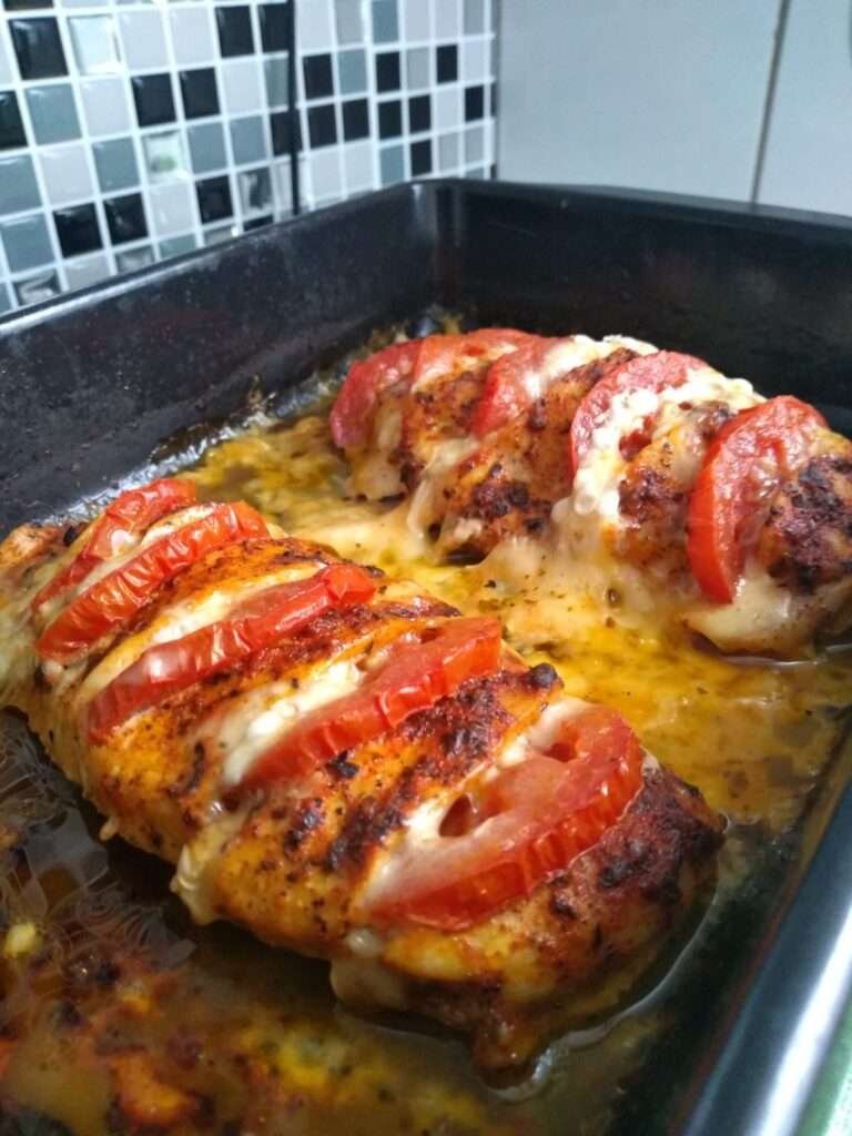 Peito de frango recheado