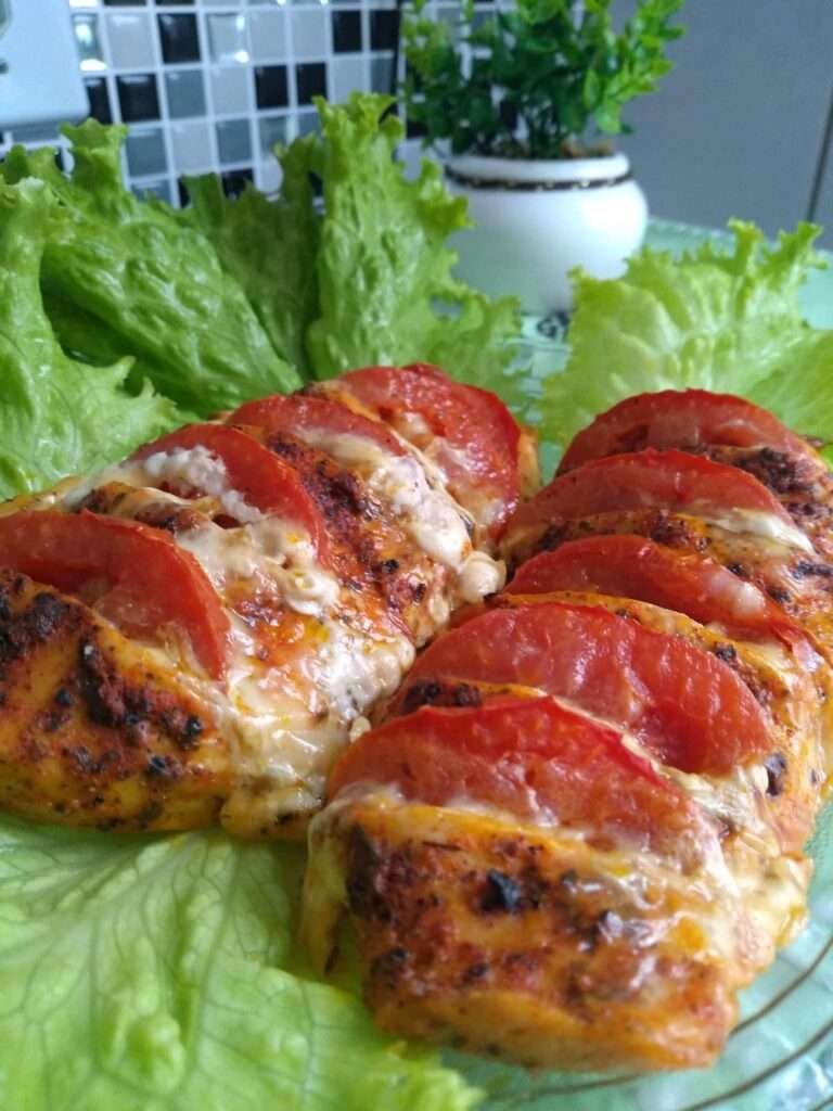 Peito de frango recheado