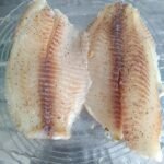 Filé de peixe à milanesa empanado na AirFryer 3 File de peixe a milanesa empanado na AirFryer 1