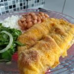 Filé de peixe à milanesa empanado na AirFryer 9 File de peixe a milanesa empanado na AirFryer 8