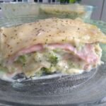 Lasanha de Brócolis com Molho Branco e Bacon 12 Lasanha de brocolis com molho branco e bacon 11