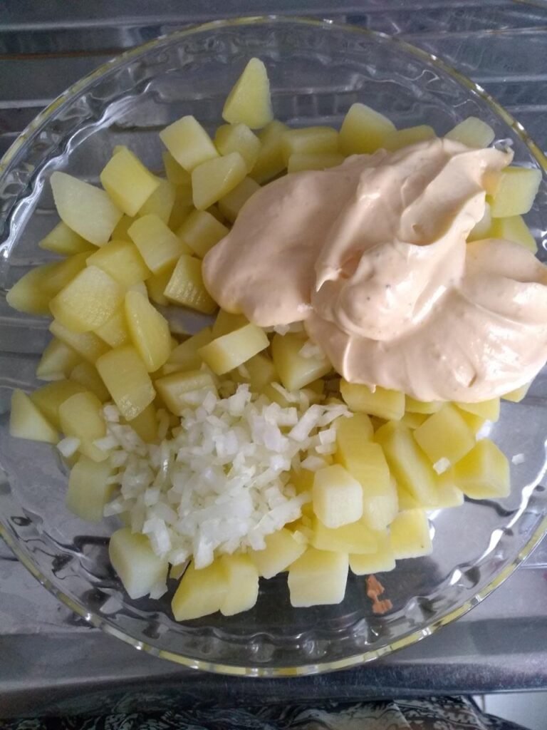 Salada de Batata com Ovos