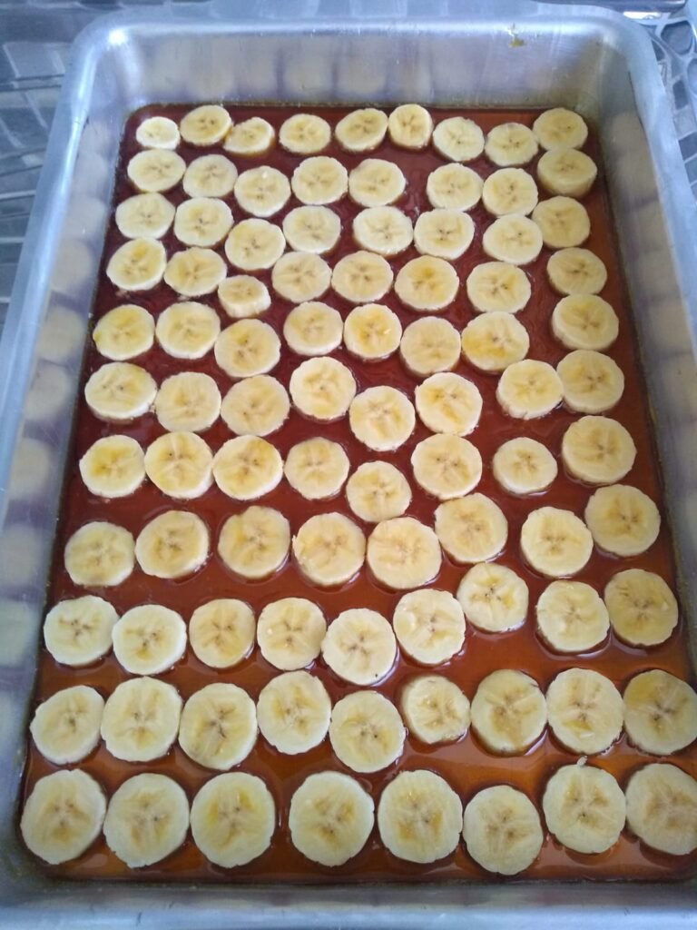 Bolo de banana caramelada 4 Bolo de banana caramelada