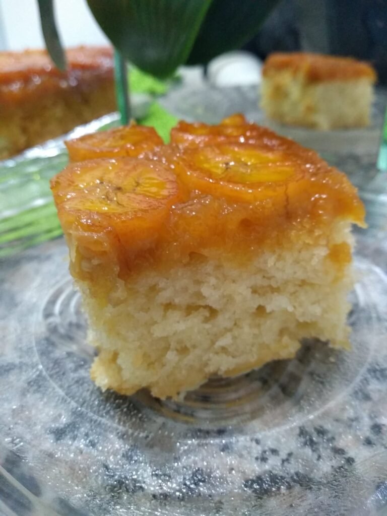 Bolo de banana caramelada 11 Bolo de banana caramelada