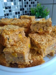 Torta de frango mesclada