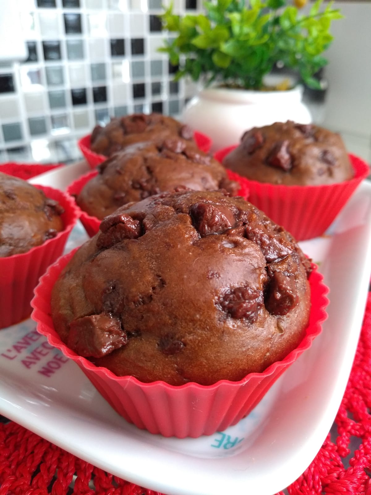 Bolinho De Banana Com Chocolate Receitas De Todos