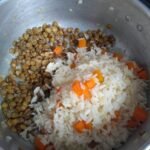 Arroz com lentilha cozida em 5 minutos 8