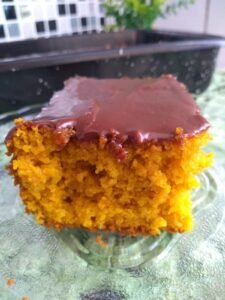 Bolo de Cenoura com Aveia