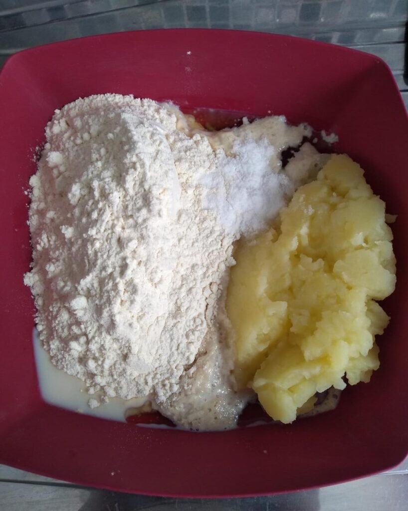 Pão de Batata na Airfryer