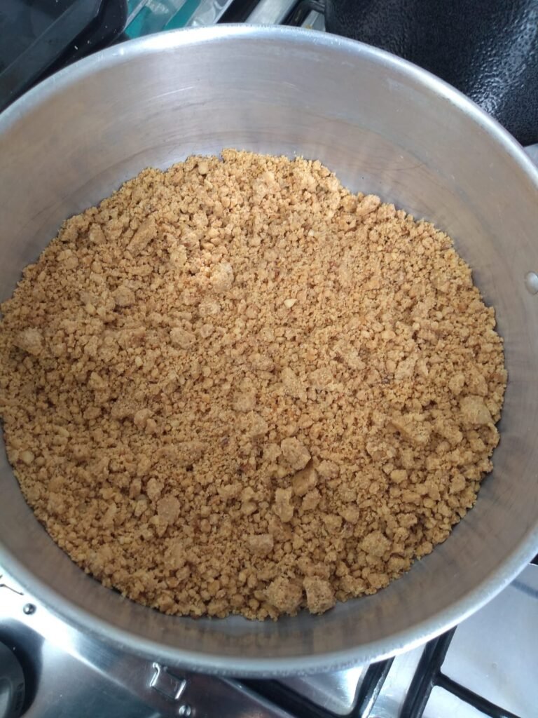 Pudim Sorvete de Paçoca