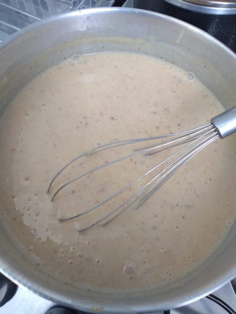 Pudim Sorvete de Paçoca