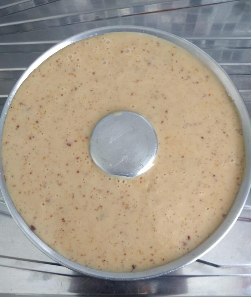 Pudim Sorvete de Paçoca